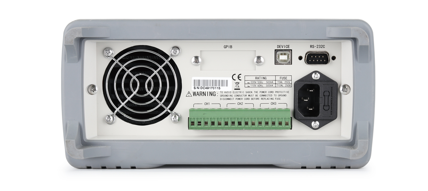 TH6402 three-channel programmable linear DC power supply
    
