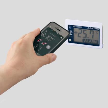 NFC temperature and humidity recorder    
