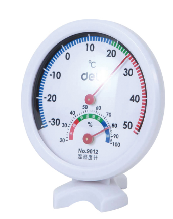 Economical indoor and outdoor hygrograph    