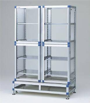 Electrostatic specification heavy moisture-proof box (magnetic cushion door specification)
    