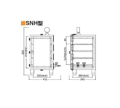 Acrylic vacuum moisture-proof box    